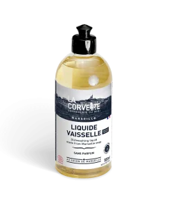 Liquide vaisselle de Marseille SANS PARFUM – 500 ml – ECOCERT Ecodétergent