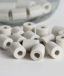 Perles grises en vrac