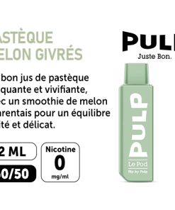 POD POUR FLIP BY PULP PASTÉQUE MELON ICE 00 MG ML