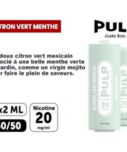 PULP 2 POD CITRON VERT MENTHE 20 MG