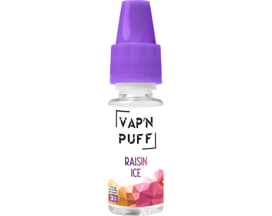VAP’N PUFF Raisin ice 3mg – Image 2